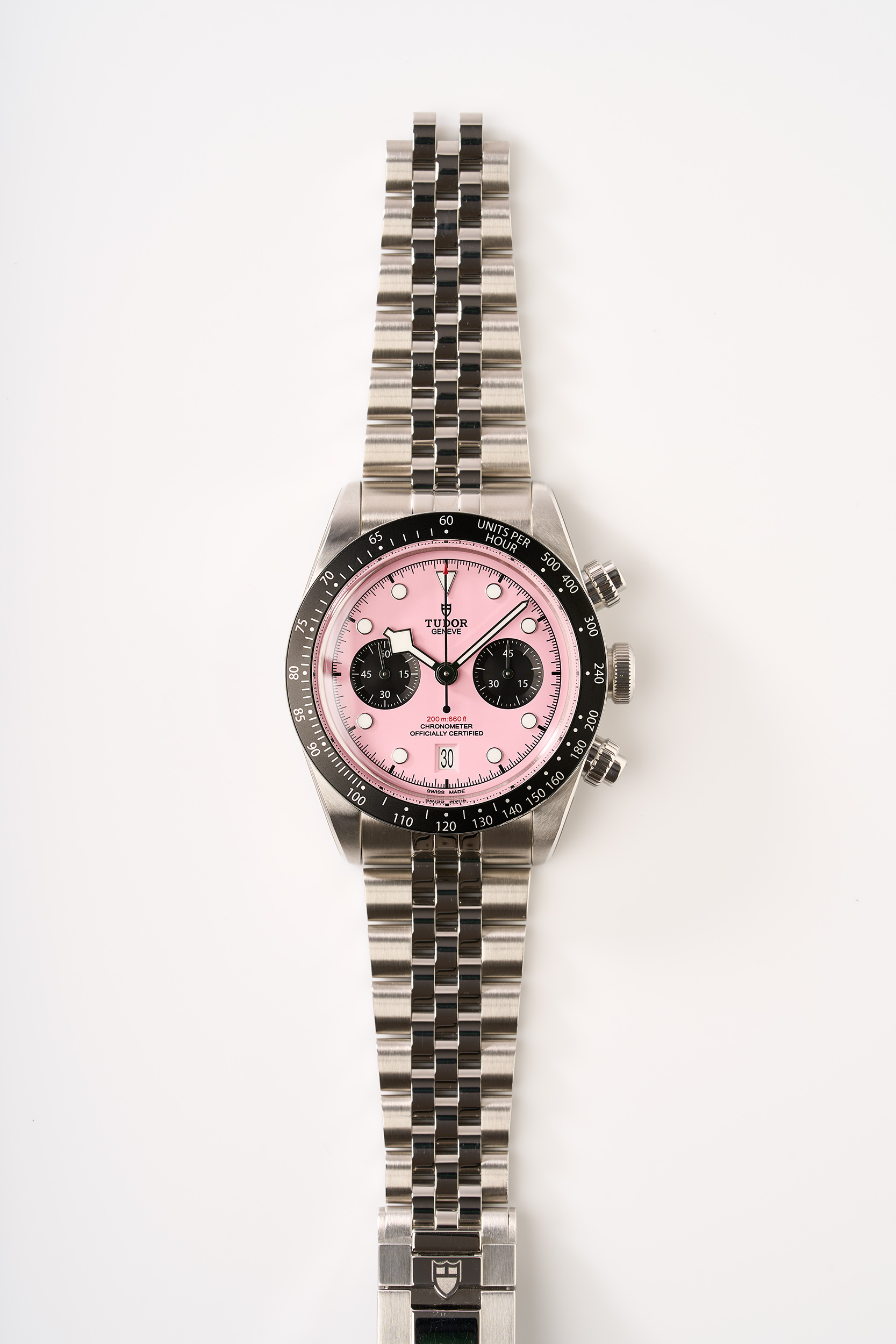 Tudor Black Bay Chrono Pink Dial - Image 2
