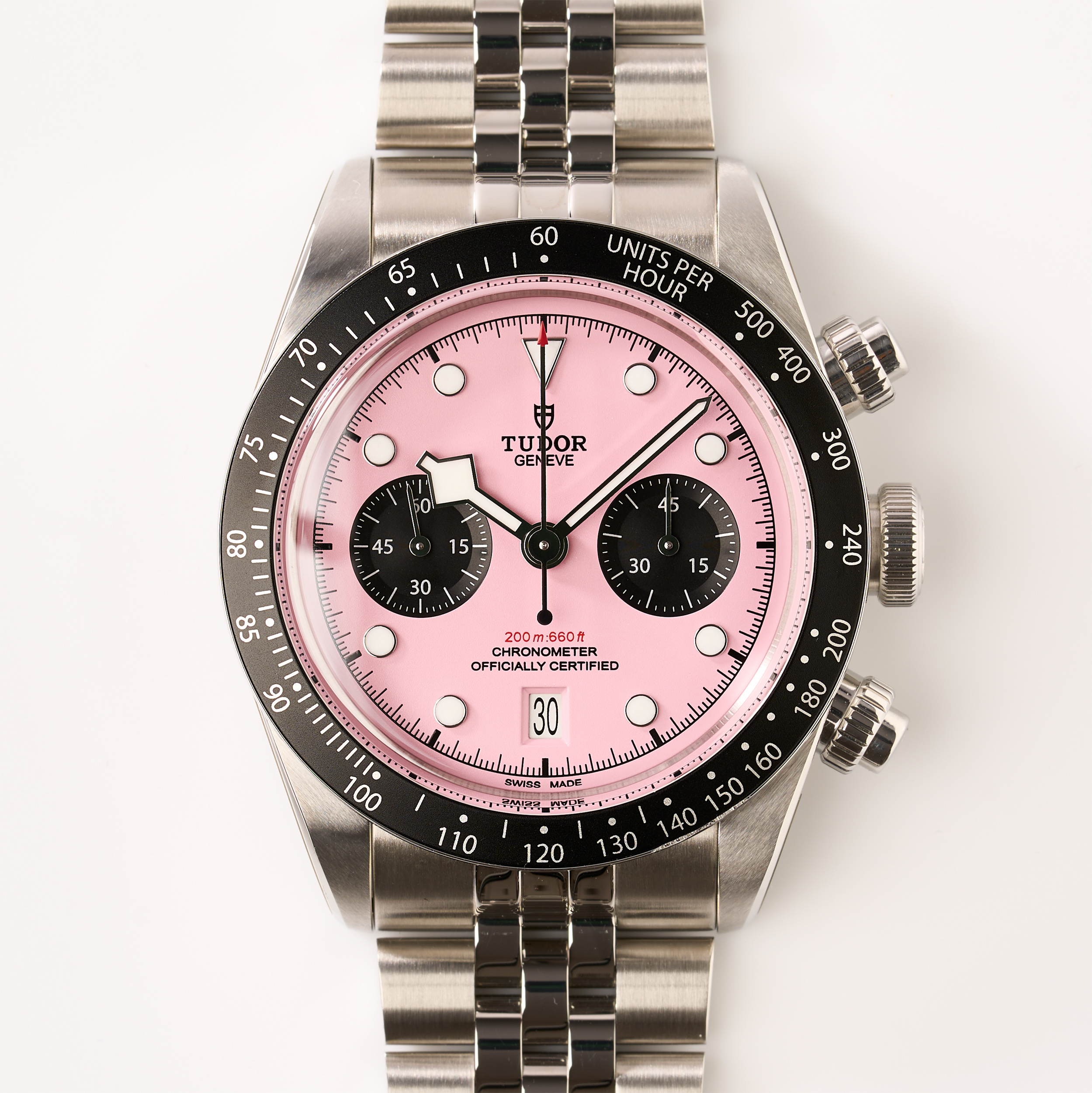 Tudor Black Bay Chrono Pink Dial