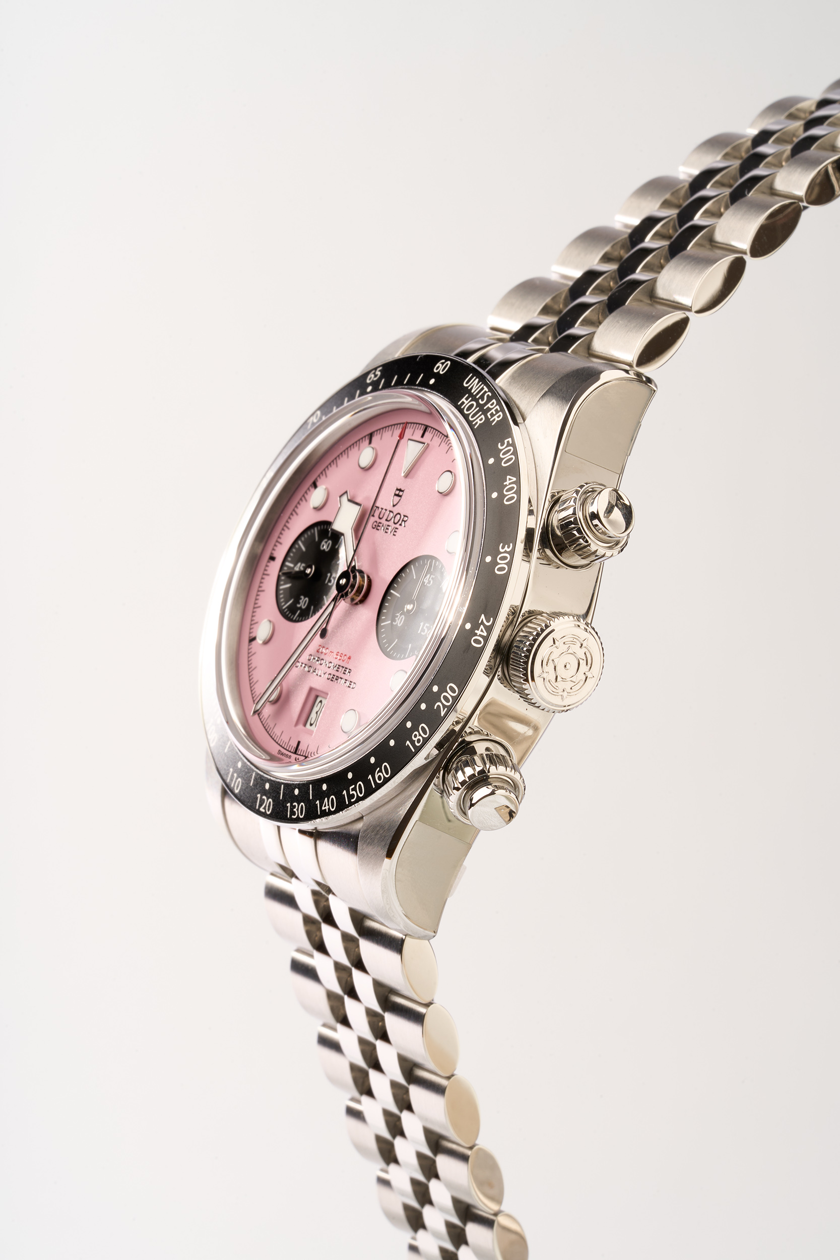 Tudor Black Bay Chrono Pink Dial - Image 4