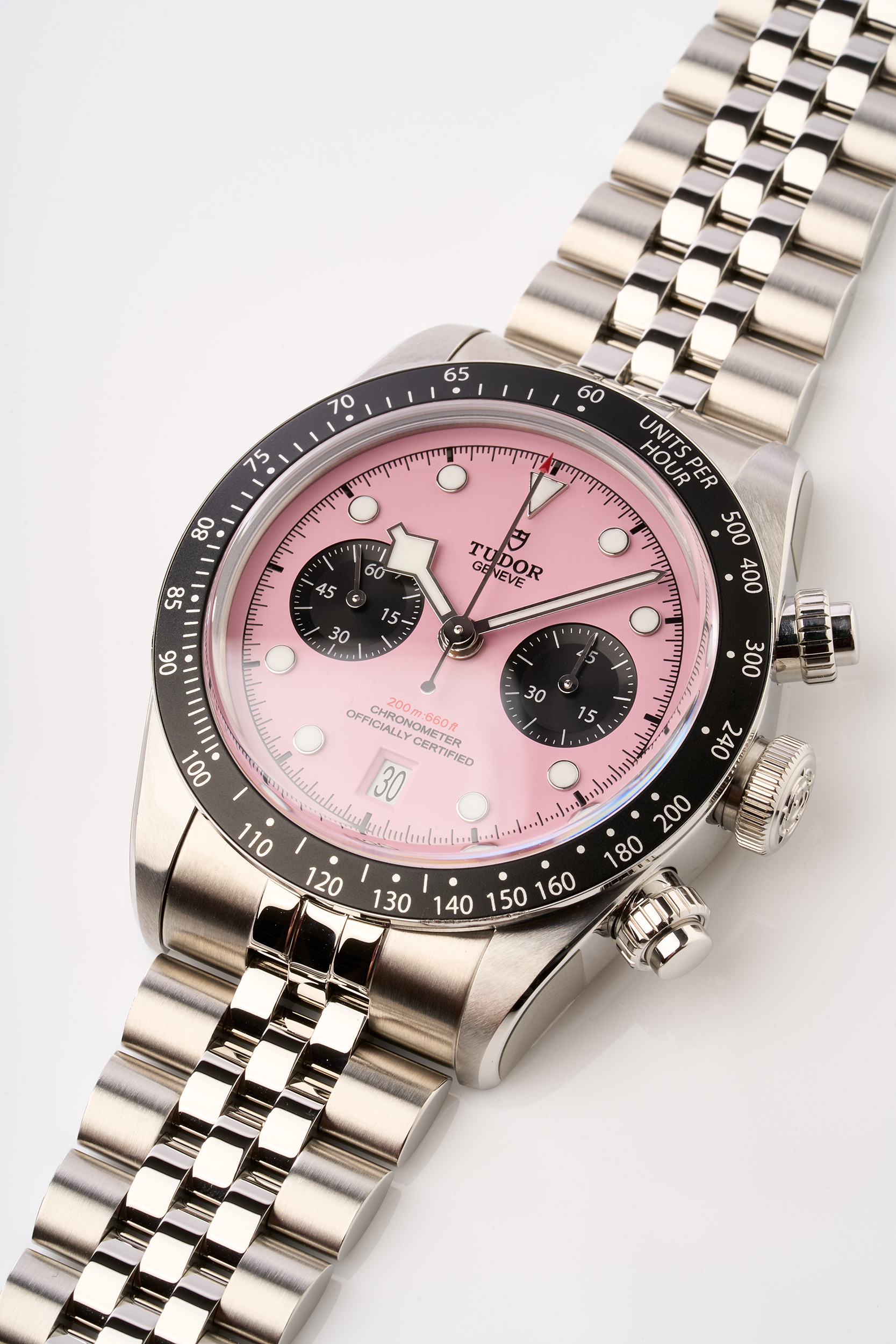 Tudor Black Bay Chrono Pink Dial - Image 6